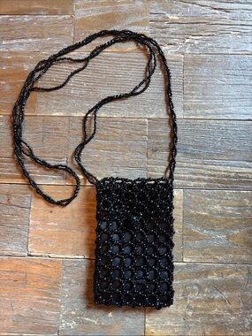 Mini Seed Bead Crossbody Pouch